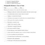 1 Biology 11 Immune System And Disease Worksheets
