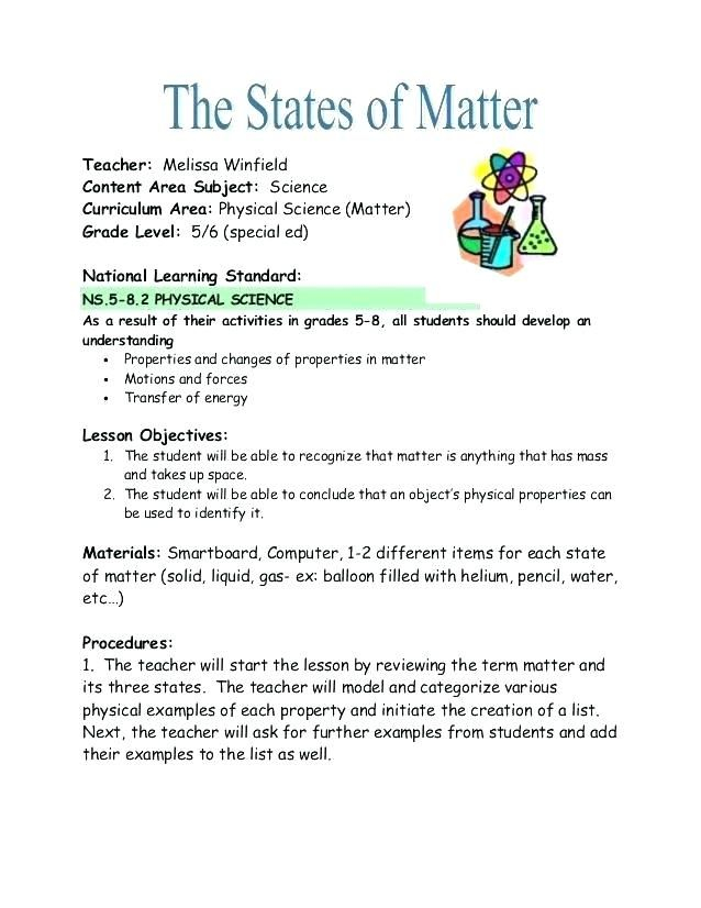 16 Grade 8 Physical Science Worksheets L for lixia