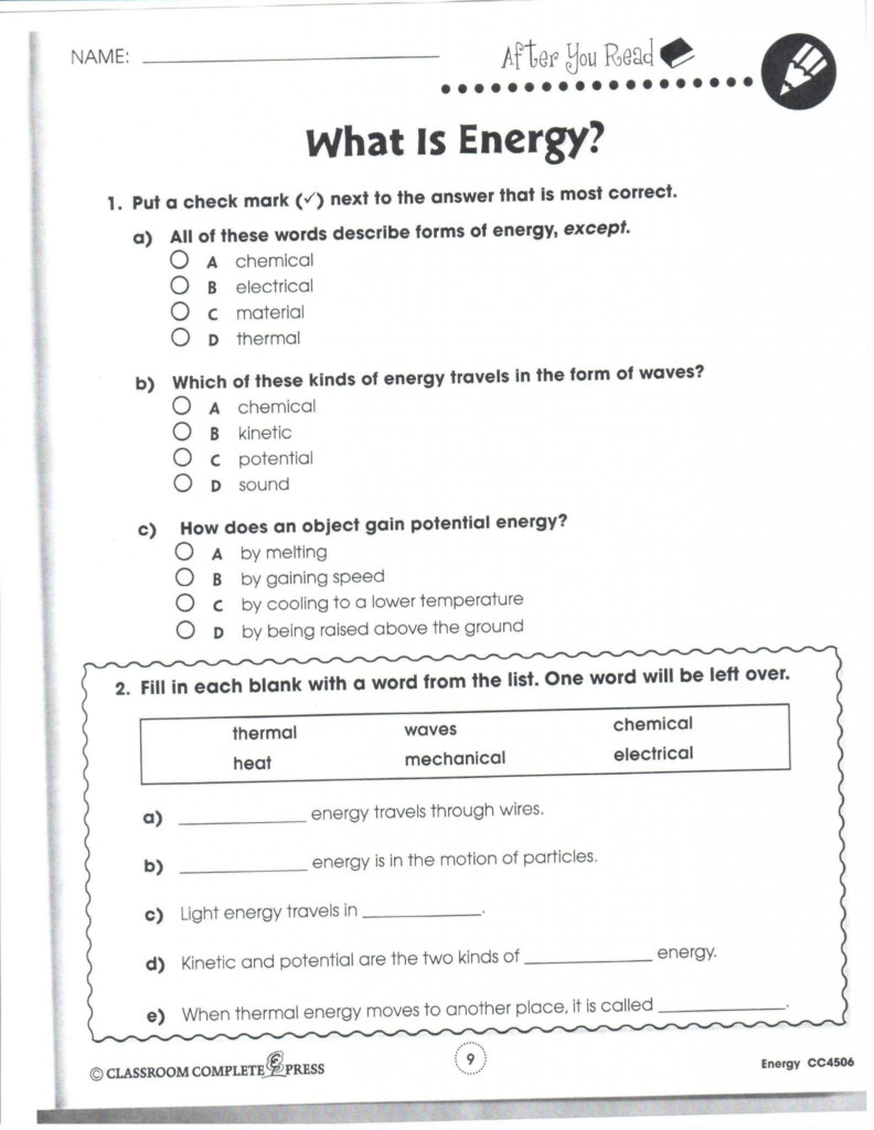 20 7th Grade Science Worksheets Worksheet From Home