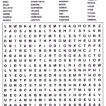 21 Knowledgeable Science Word Search Kitty Baby Love