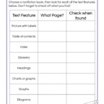2nd Grade Text Features Worksheets 99Worksheets