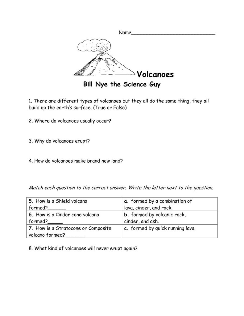 30 Bill Nye Fossils Worksheet Education Template