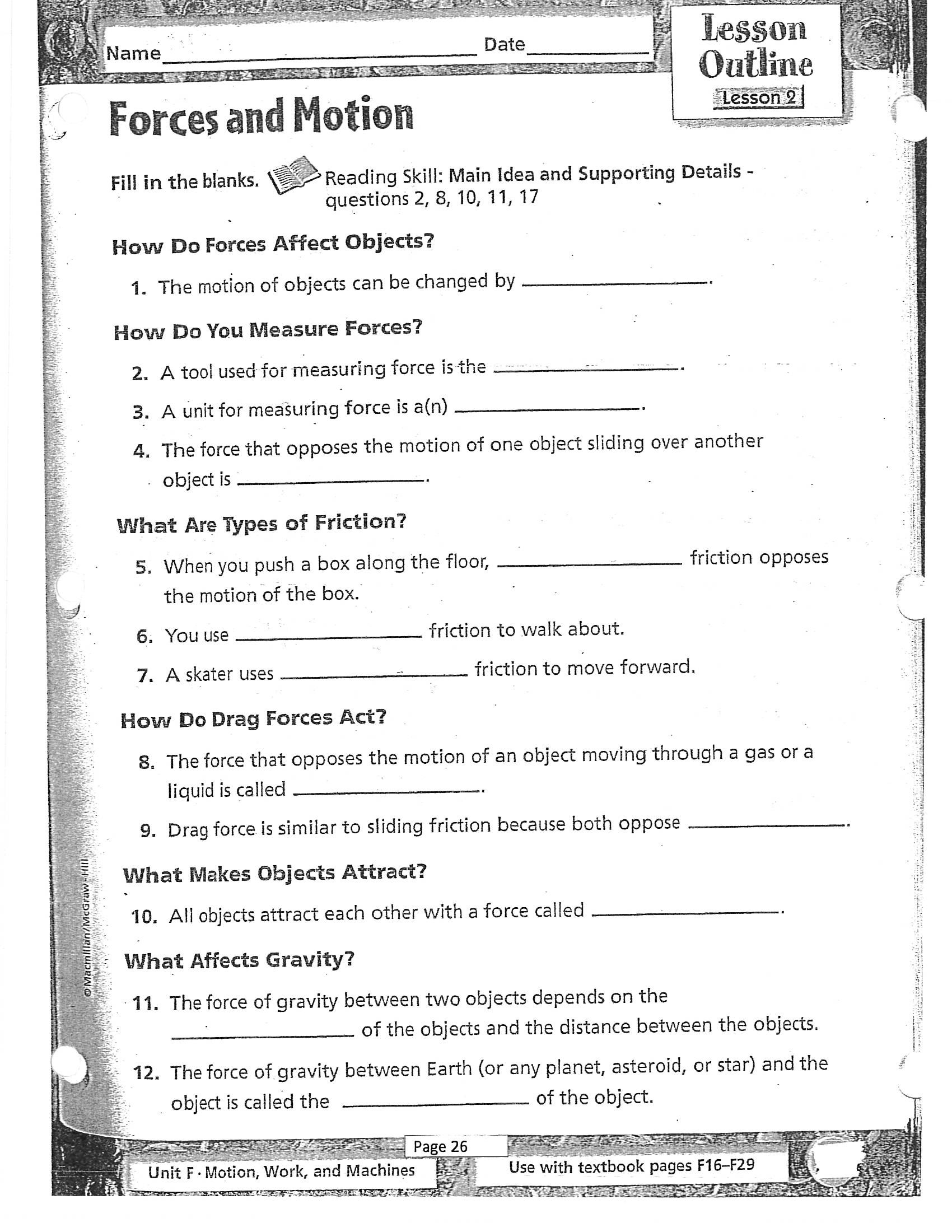 30 Bill Nye Motion Worksheet Answers Education Template