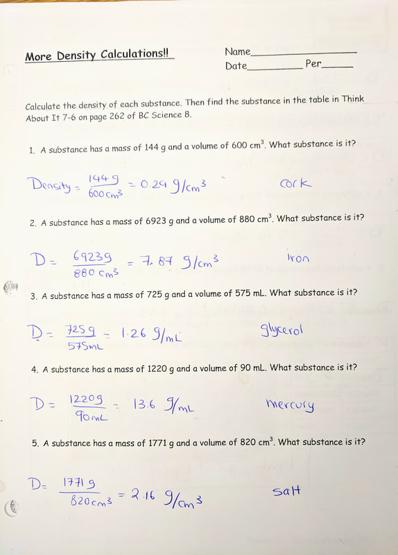 33 Science 8 Density Calculations Worksheet Answers Worksheet 