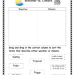 35 Weather Vs Climate Worksheet Worksheet Source 2021