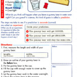 3rd Grade Science Growing Gummy Bear Could Coincide This Lesson With