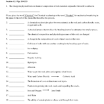 5Th Grade Science Worksheets With Answer Key Db excel