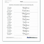 6th Grade Measurement Worksheets Science Measurement Worksheets Grade 6