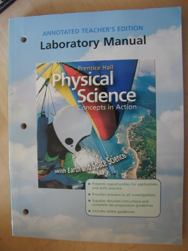 9780130699855 Prentice Hall Physical Science Concepts In Action With 