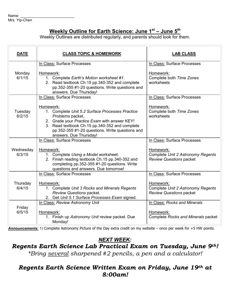 9Th Grade Earth Science Regents Review The Earth Images Revimage Org