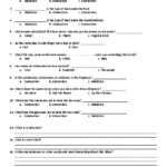 Answer Key Science Worksheets For Grade 6 With Answers Flinkz