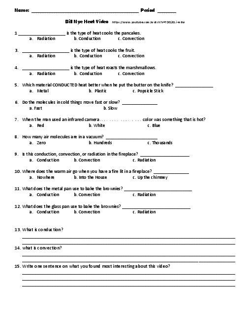 Answer Key Science Worksheets For Grade 6 With Answers Flinkz