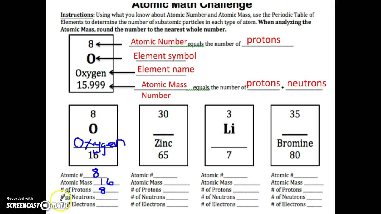 Atomic Math Challenge YouTube