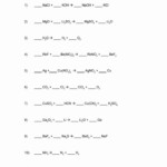 Balancing Equations Practice Worksheet Answers 49 Balancing Equations