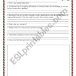 Bee Movie Comprehension ESL Worksheet By Anogueira