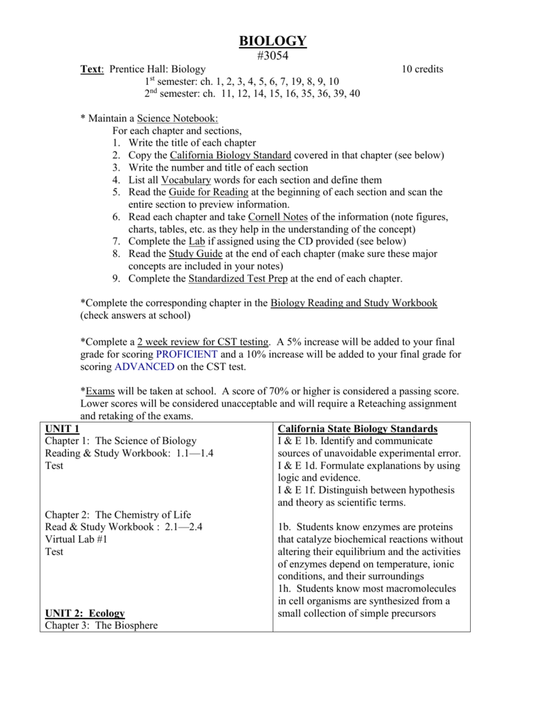 Bestseller Chapter 16 Biology Workbook Answers