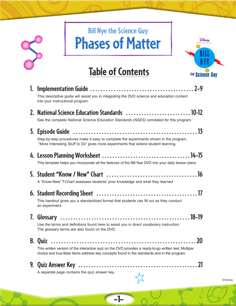 Bill Nye Energy Video Worksheet Answer Key Pdf 30 Bill Nye The 