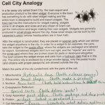 Cell Analogies Worksheet Answers Unique Mrs Counts 7th Grade Science