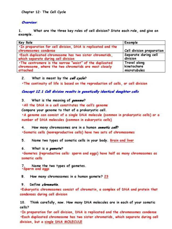 Cell Reproduction Worksheet Answers As Well As Worksheets 42 Re 