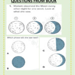 Chapter 10 Lesson 2 EARTH AND MOON PART 2 Worksheet