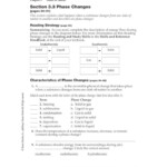 Chapter 3 States Of Matter Section 3 3 Phase The Correct Answer