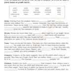 Class 4 Science Worksheet On Plants 06 Science Worksheets Word