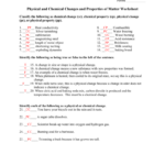 Classifying Matter Worksheet Answer Key Ivuyteq