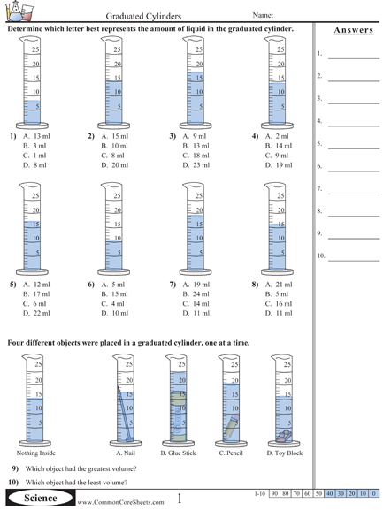 Common Core 4th Grade Science Worksheets Worksheets Master