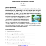 Comprehension For Class 3 Worksheet Thekidsworksheet