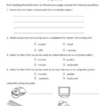 Computer Lesson Worksheets In 2020 With Images Computer Basics