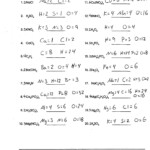 Counting Atoms Worksheet Answer Key Education Template