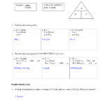 Density Worksheet With Answers Density Worksheet 8th Grade Math