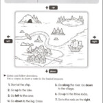Direction Worksheets For Grade 3 Map Skills Worksheets Map Skills
