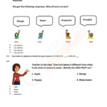 Download Science Olympiad Class 1 PDF Worksheet 2 On Chapter Plants