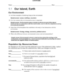 Earth Environmental Science Review Packet Answers The Earth Images