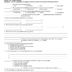 Earth Science Astronomy Unit Review Worksheet Answer Key The Earth