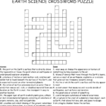 EARTH SCIENCE CROSSWORD PUZZLE WordMint