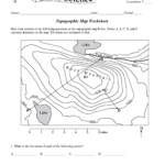 Earth Science Topographic Map Worksheet Key The Earth Images Revimage Org