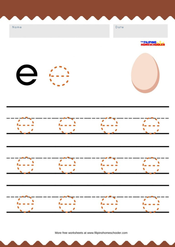 FREE Lowercase Vowel Tracing Worksheets The Filipino Homeschooler