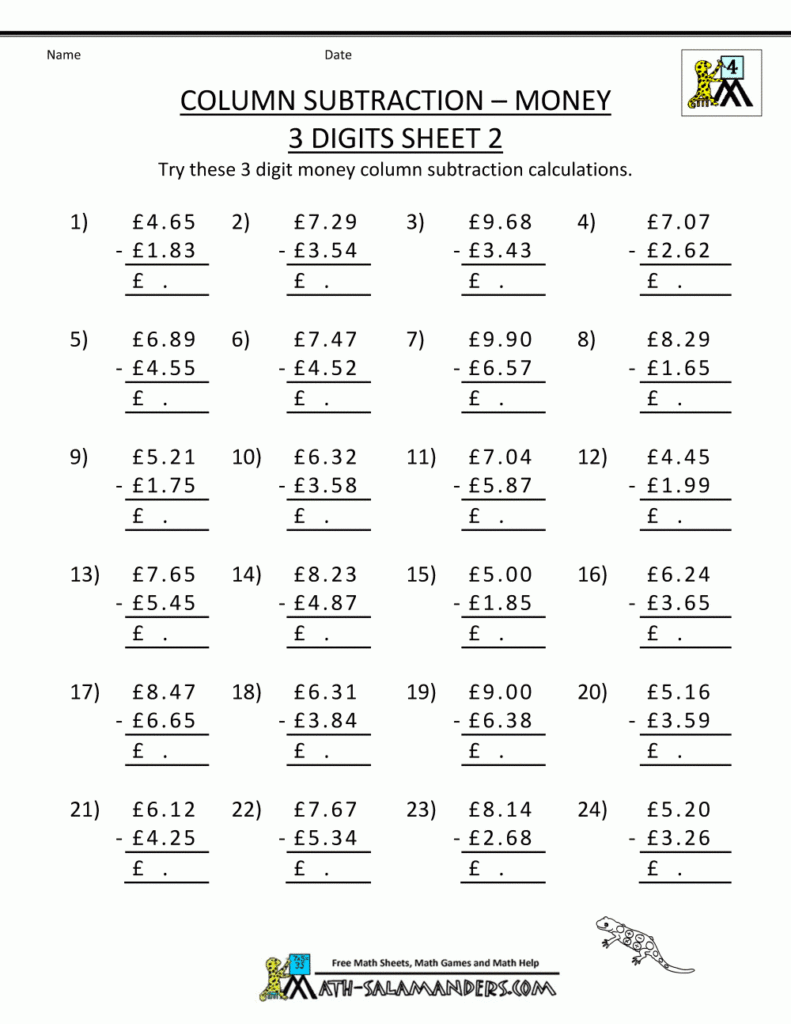 Free Printable Maths Worksheets Ks3 Uk Christmas Area And Invoice 