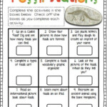 Free Printable Worksheets On Fossils Learning How To Read