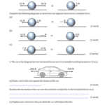 GCSE Physics Worksheets Forces Motion And Energy Gcse Physics