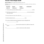 Glencoe Earth Science Worksheets The Earth Images Revimage Org