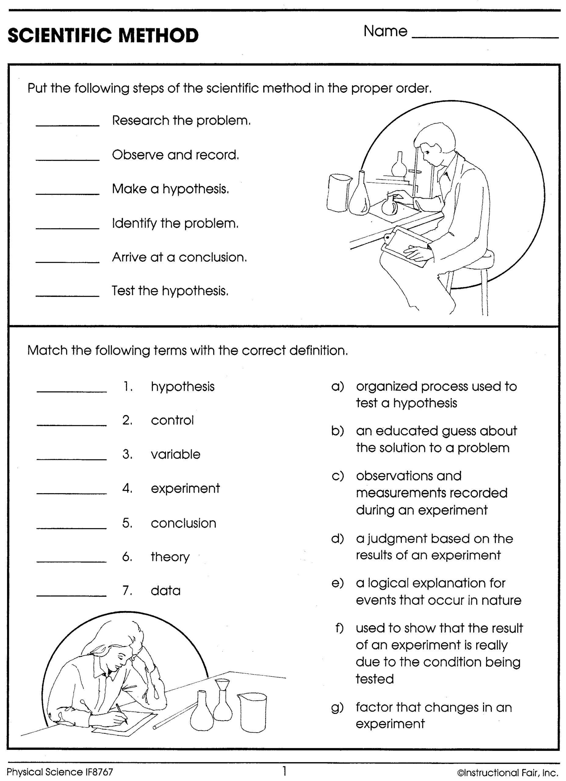 Grade 7 Free 7th Grade Science Worksheets With Answer Key Pdf 