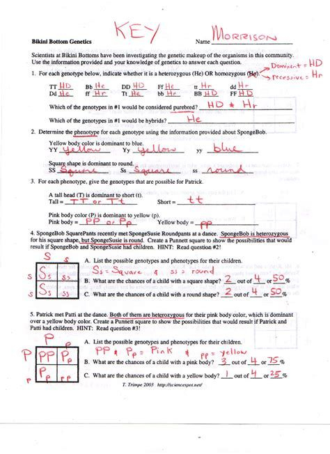 Great Minds In Science Gregor Mendel Worksheet Answers Worksheet Addition