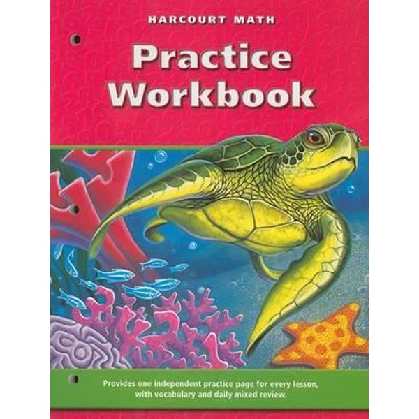 Harcourt Math Practice Workbook Grade 1 Pdf Harcourt Math Practice 