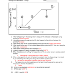 Image Result For Heating Curve Worksheet Physical Science