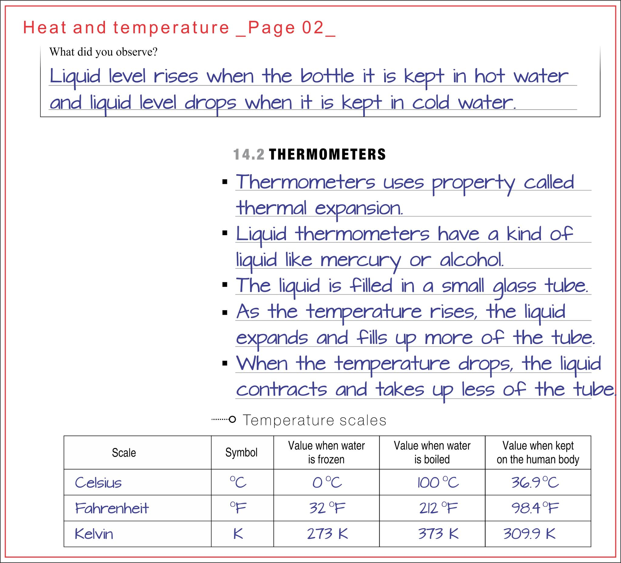 case study questions class 7 science heat