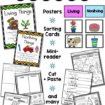 Living And Non Living Things Living And Nonliving Science Activities