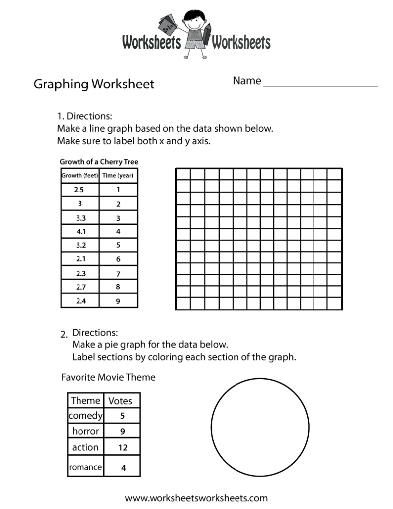 Make A Graph Worksheet Free Printable Educational Worksheet